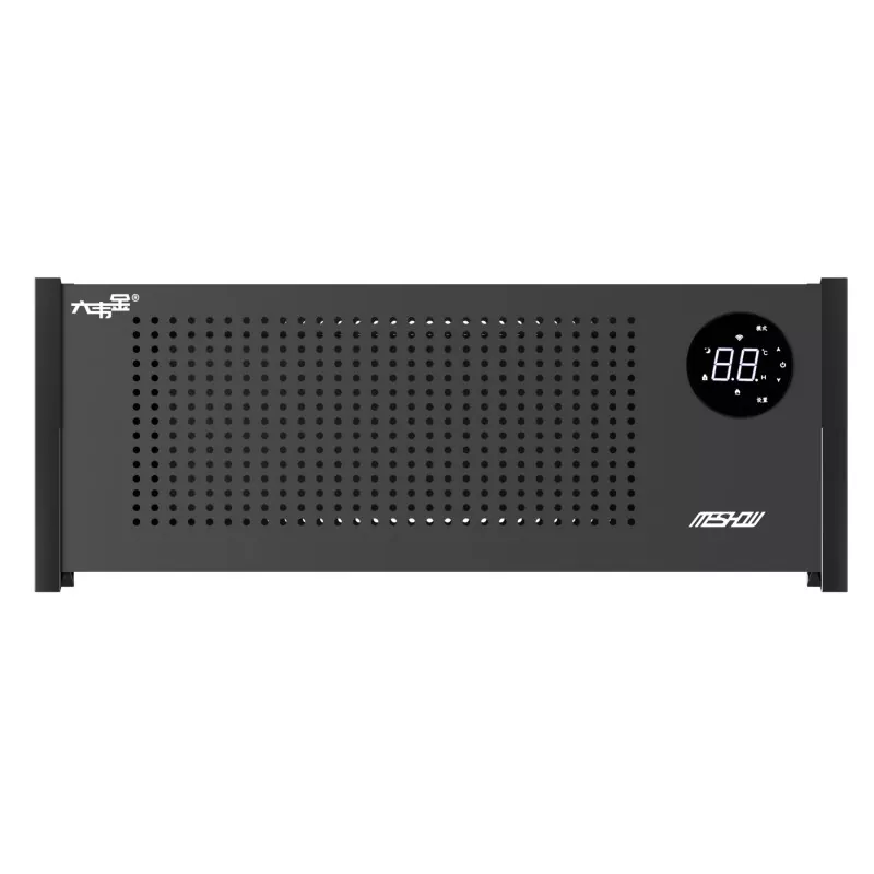 Téitheoir leictreach baseboard graphene dubh 1100W