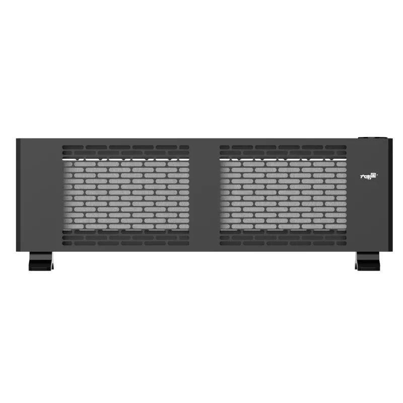 1800W Téitheoir Baseboard Baseboard Black Black