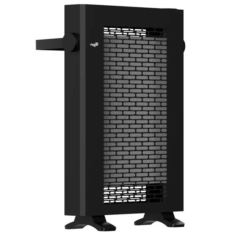 Téitheoir ingearach graphene dubh 1800W