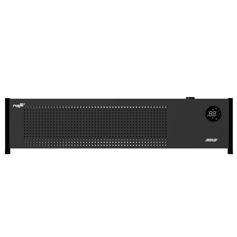 Téitheoir leictreach baseboard graphene dubh 2200W dubh