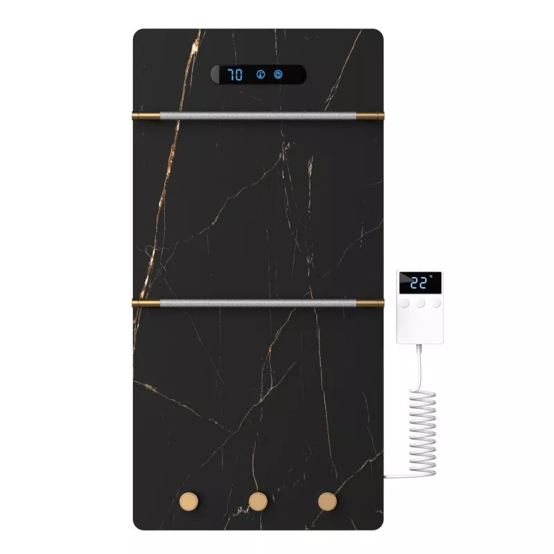 Raca tuáille carraige graphene dubh